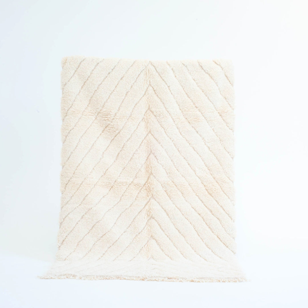 Marokkansk tæppe - håndvævet tæppe i uld - Malika tæppet