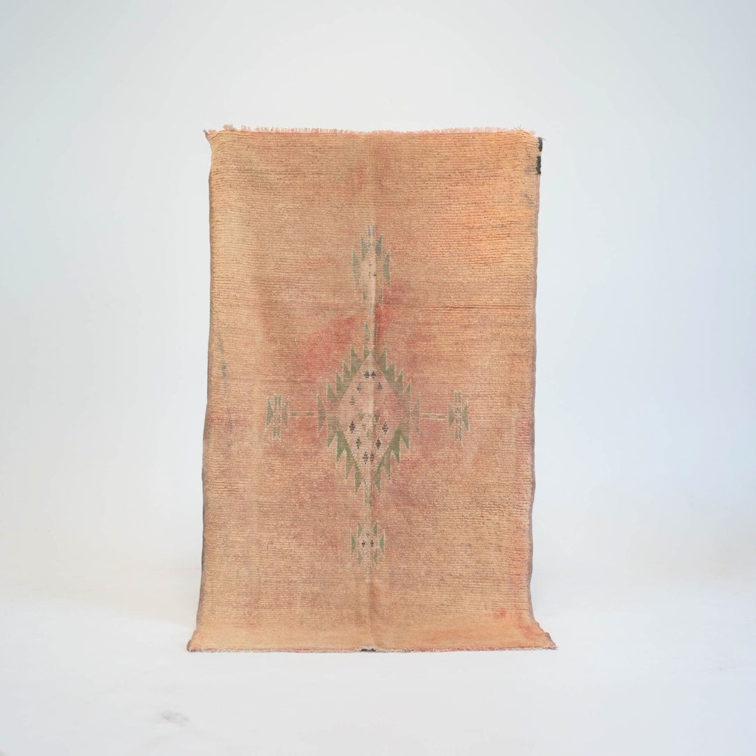 Marokkansk vintage tæppe - håndvævet i uld - Nisrine